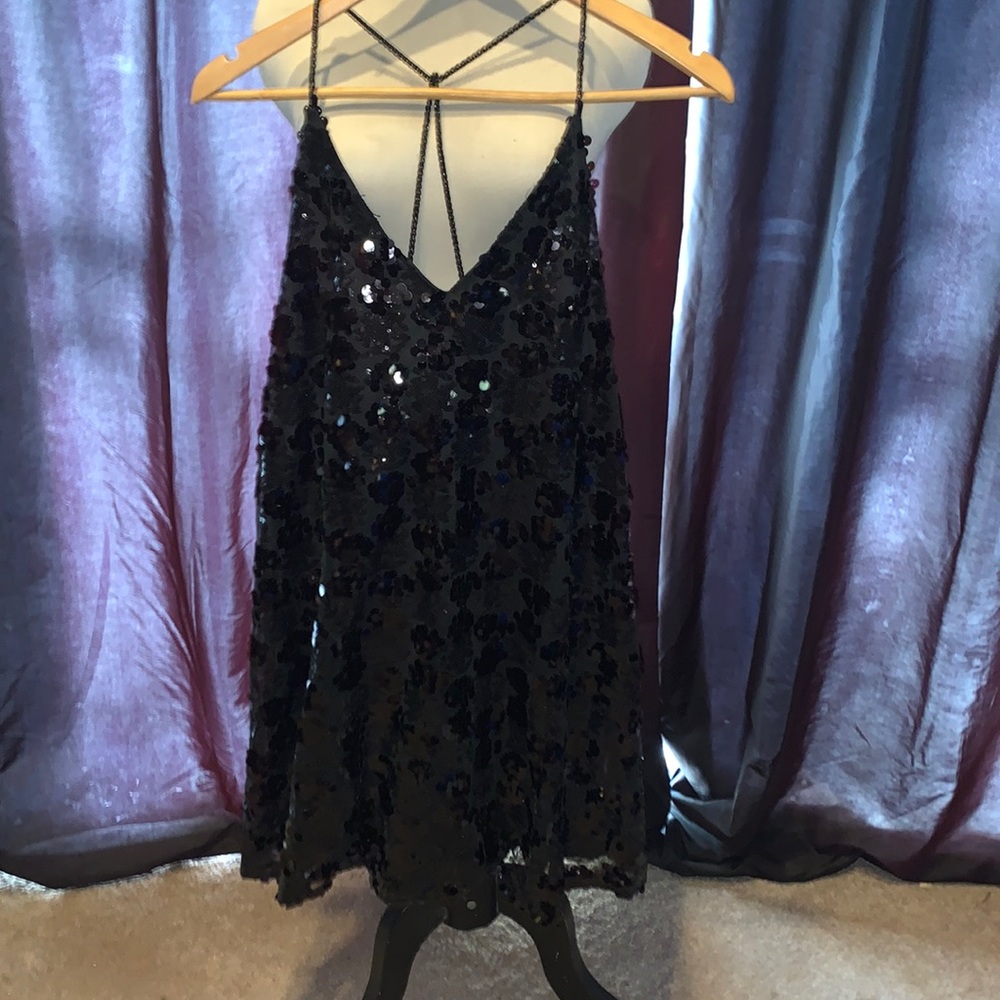 Sequin Mini Dress